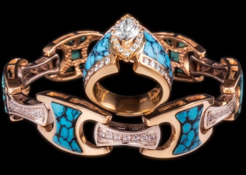 Turquoise ring & bracelet       