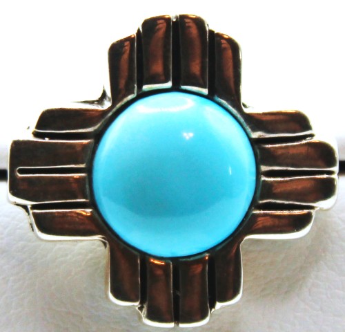 NM Zia Turquoise Pin                                        